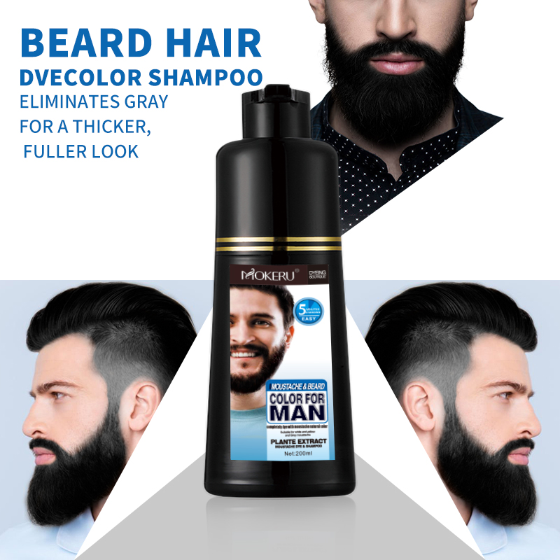 Nuovo shampoo per barba e tint - Hair Spray Color recensione e prezzo